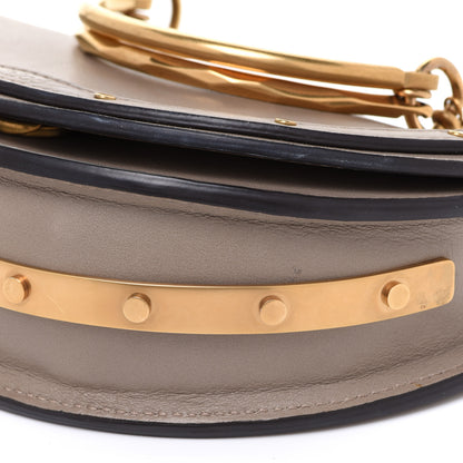 Chloe Calfskin Small Nile Bracelet Minaudiere Bag Motty Grey 11 of 11