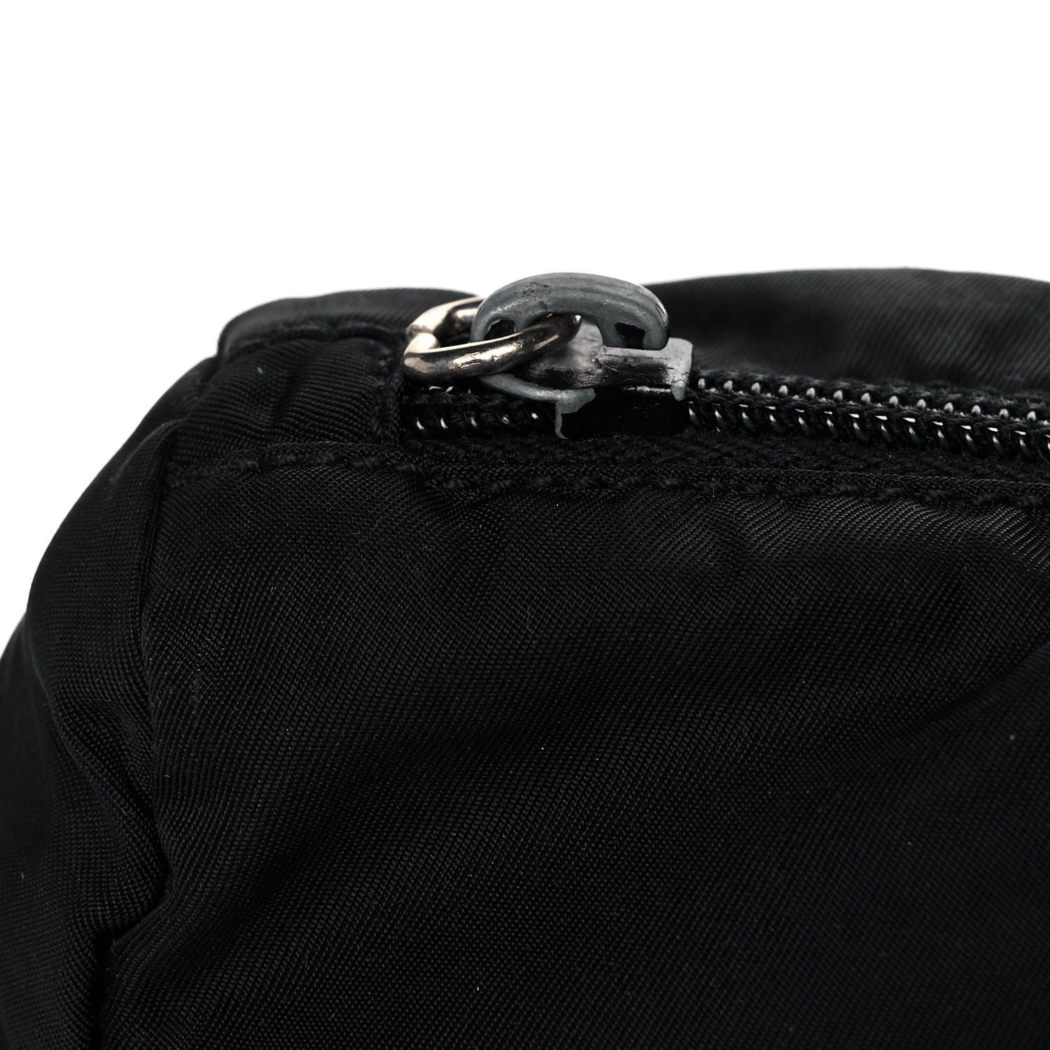 Prada Nylon Tessuto Pouch Black 17 of 17