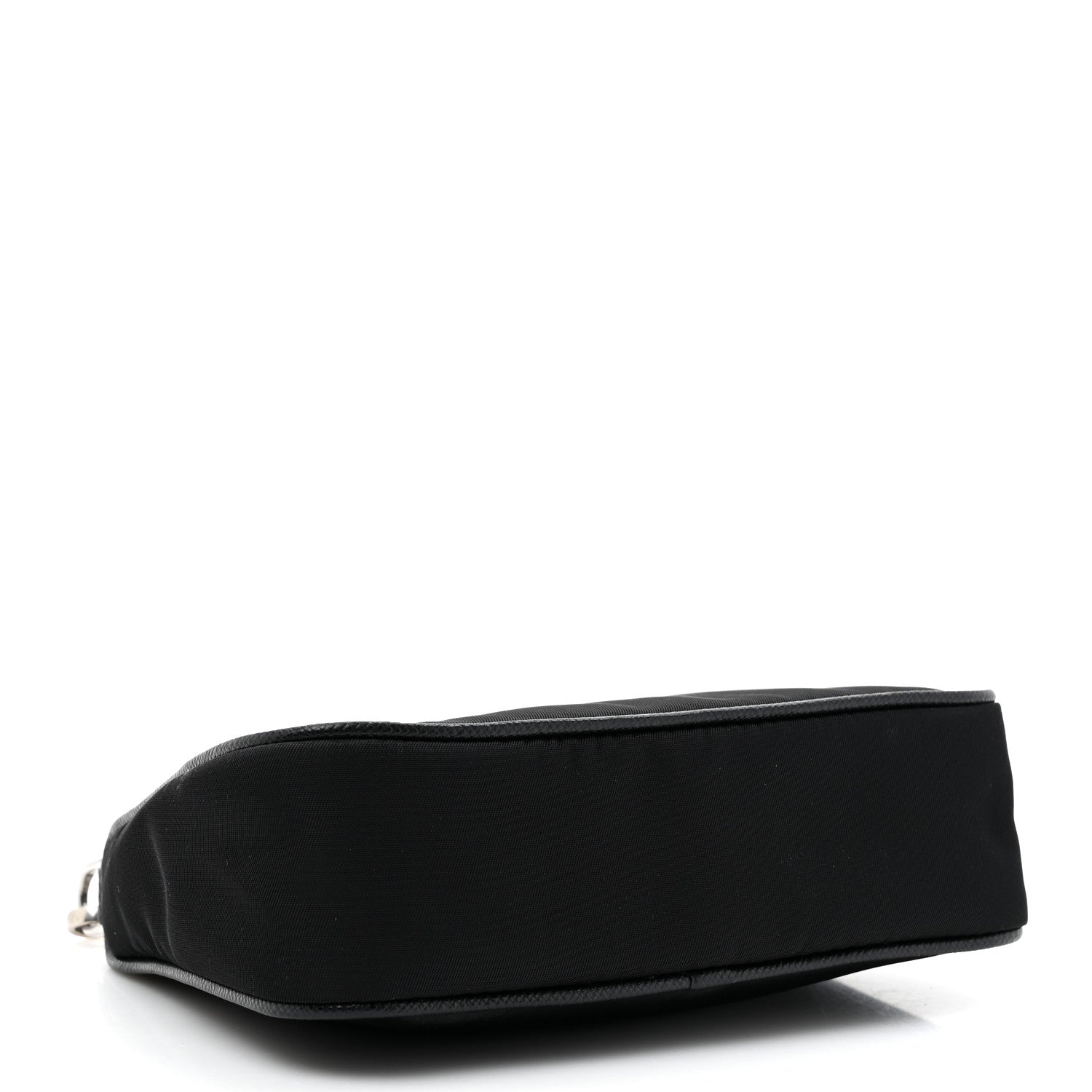 Prada Tessuto Nylon Mini Re-Edition 2000 Shoulder Bag Black 4 of 11