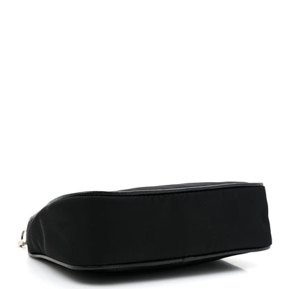 Prada Tessuto Nylon Mini Re-Edition 2000 Shoulder Bag Black 4 of 11