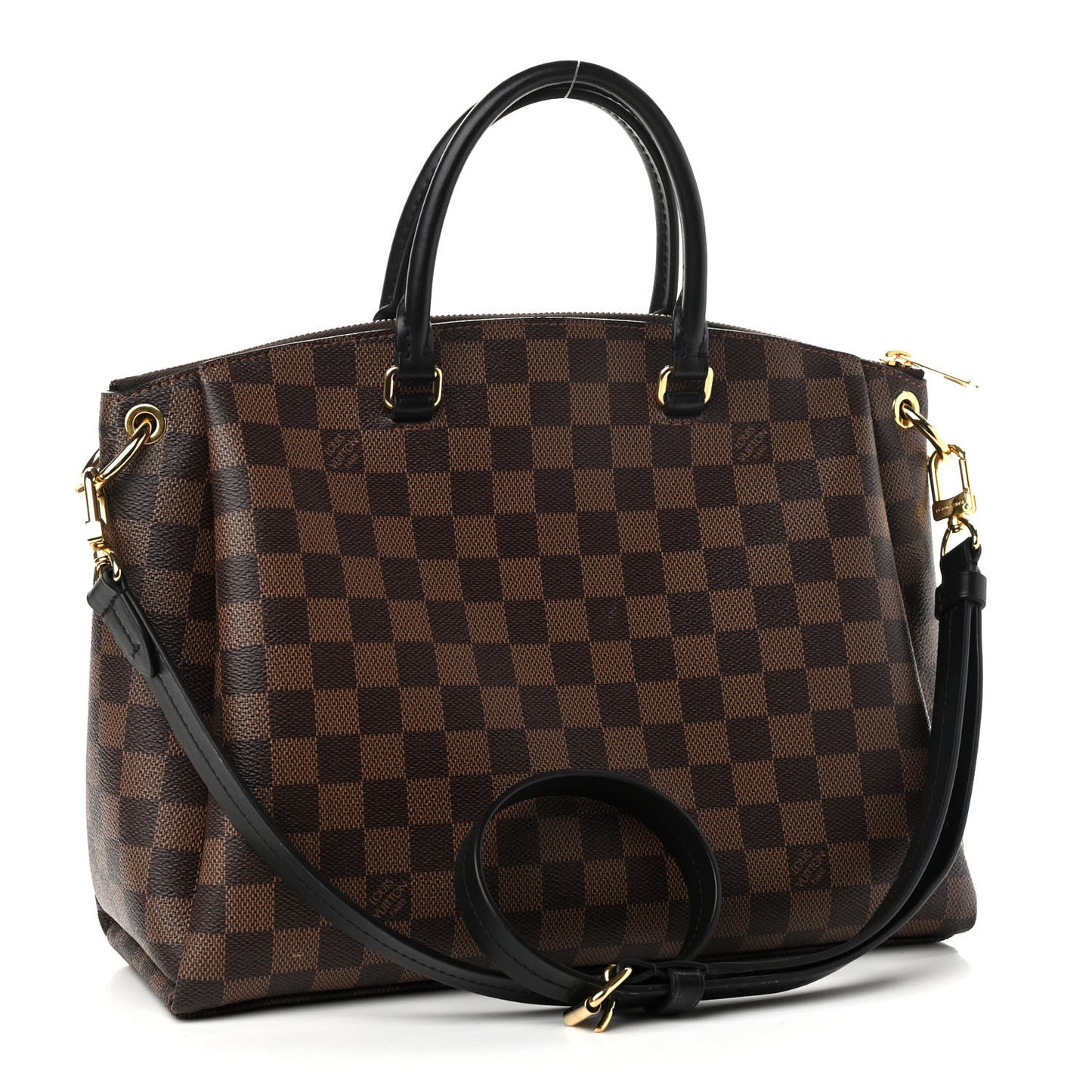 Damier Ebene Odeon Tote MM Black