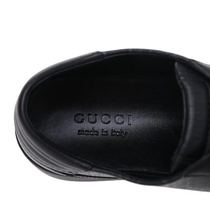 Gucci GG Supreme Monogram Mens Low Top Sneakers 11 Black 7 of 9