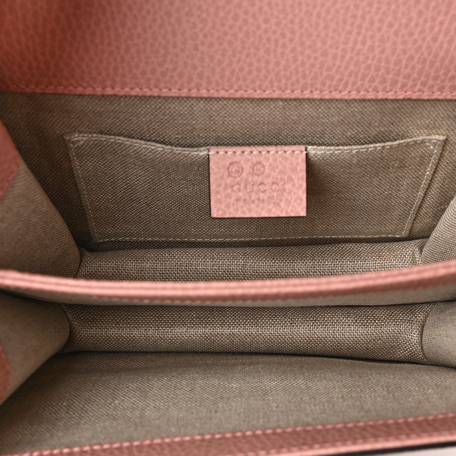 Gucci Dollar Calfskin Small Interlocking G Shoulder Bag Soft Pink 6 of 8