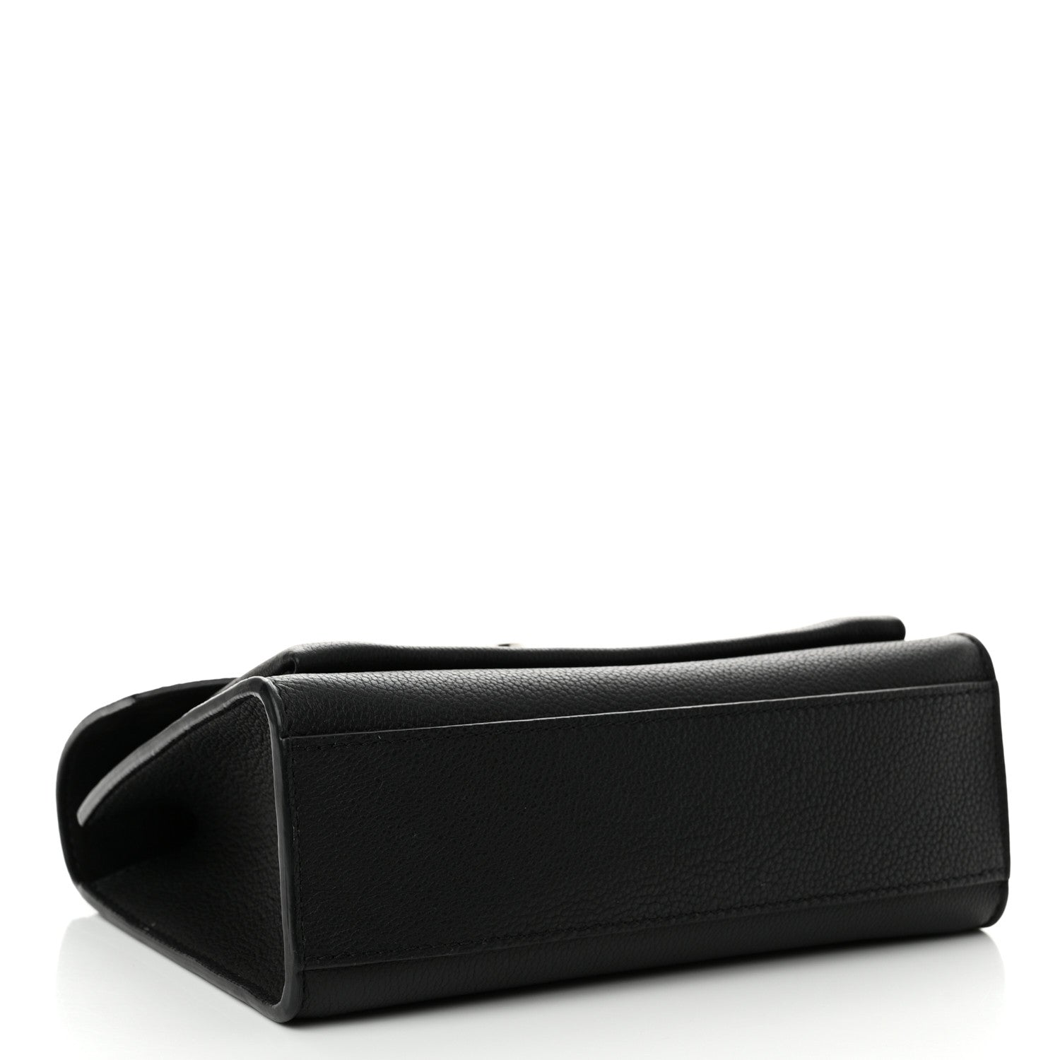 Louis Vuitton Soft Calfskin Mylockme Chain Bag BB Black 4 of 16
