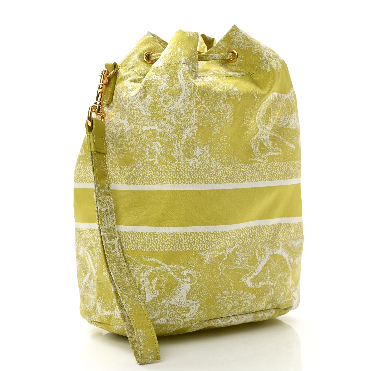 Christian Dior Technical Fabric Embroidered Toile De Jouy Sauvage DiorTravel Pouch 3 of 10