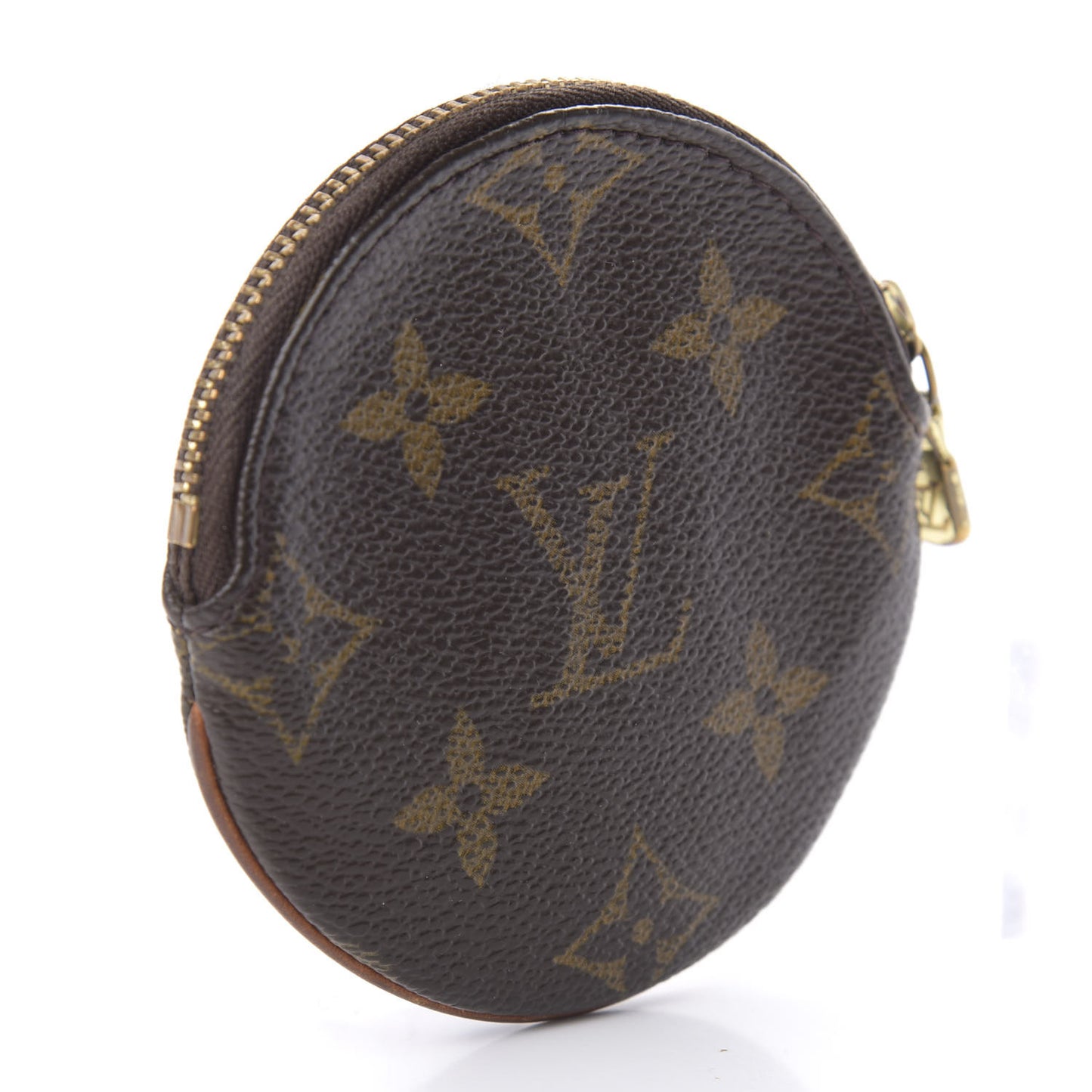 Monogram Round Coin Purse