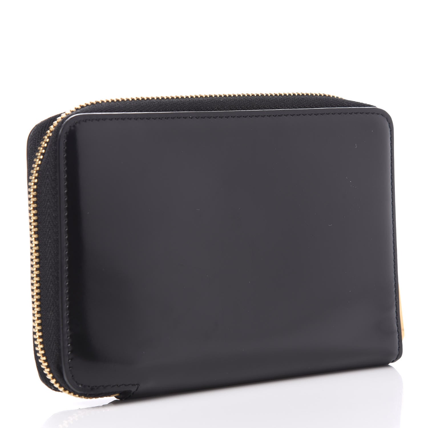 Celine Spazzolato Calfskin Zip Around Multifunction Wallet Black 3 of 9