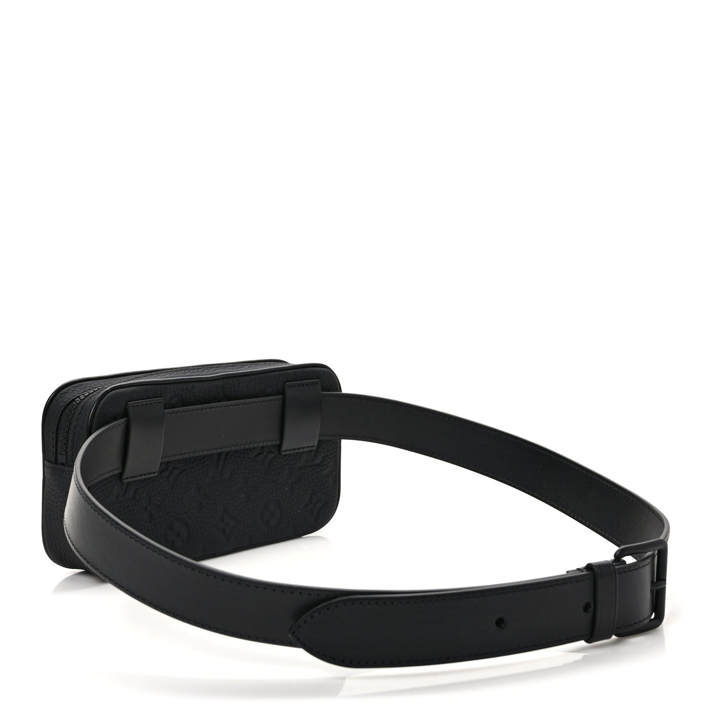 Taurillon Monogram Uniformes Solar Ray Soft Pochette Volga Belt Bag Black