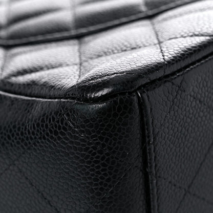 Chanel Caviar Quilted Maxi Double Flap Black 9 of 14