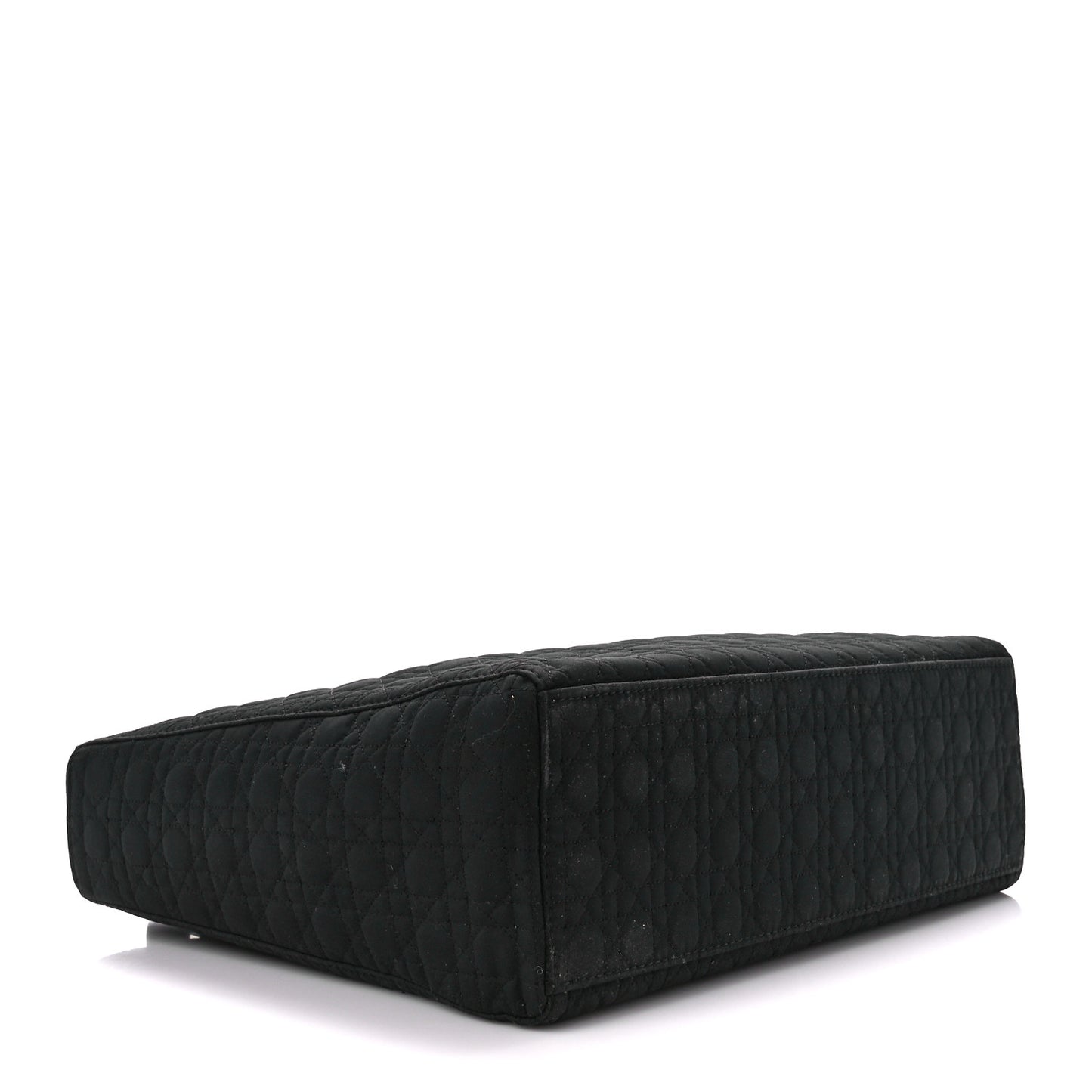 Nylon Cannage Large Lady Dior Black