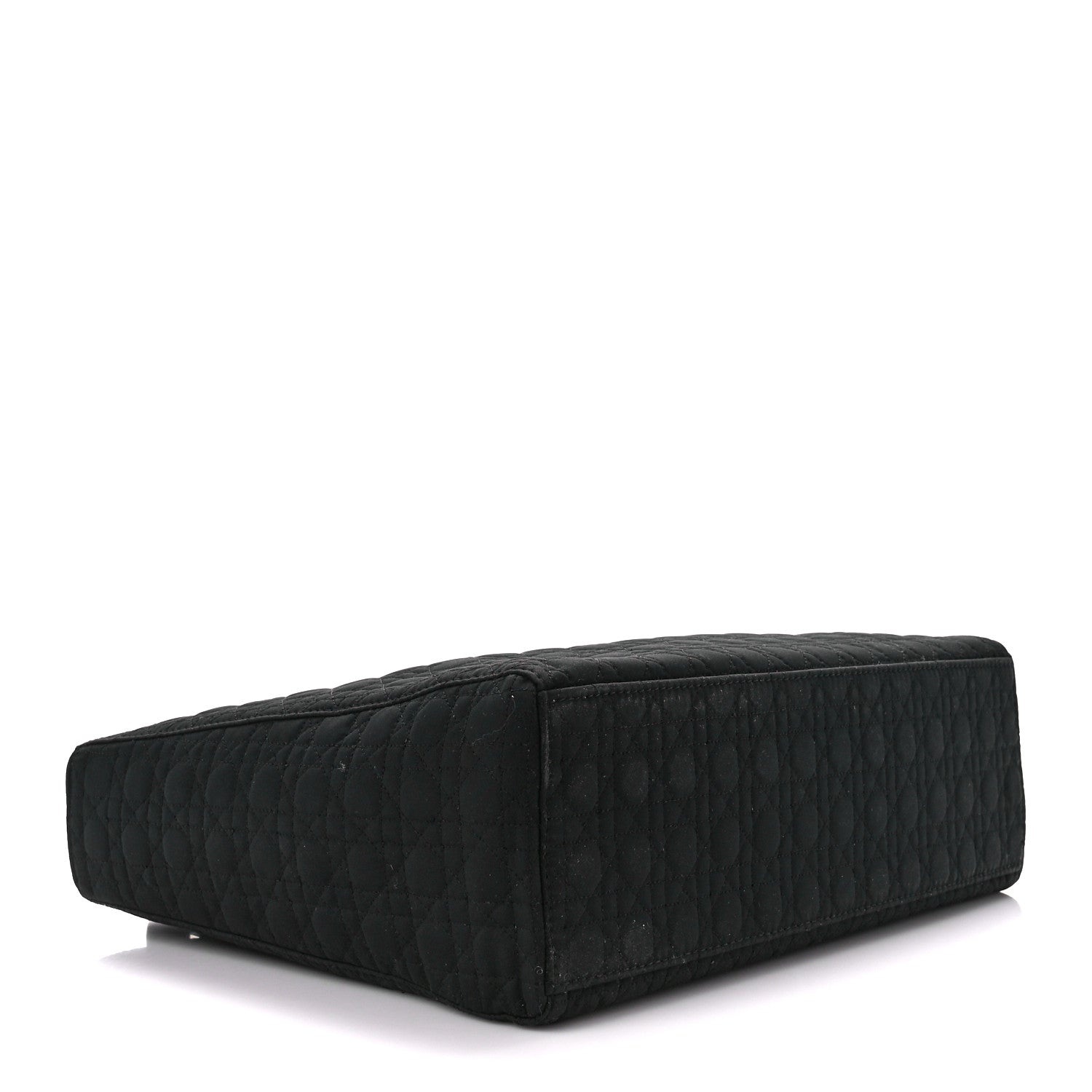 Christian Dior Nylon Cannage Large Lady Dior Black 4 of 10