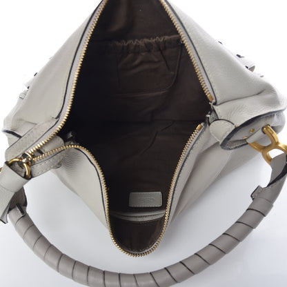 Chloe Calfskin Large Marcie Hobo Dove 5 of 11
