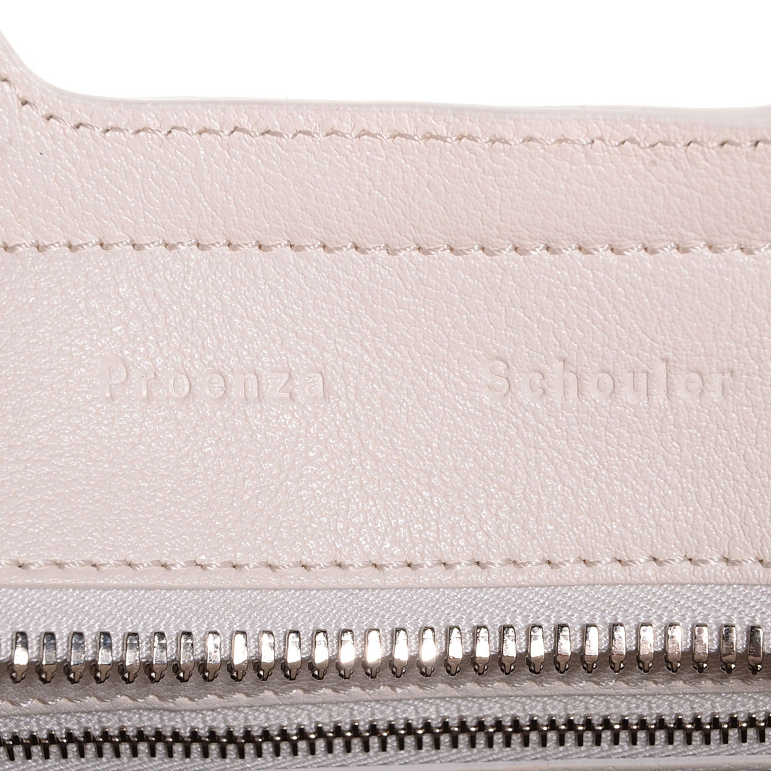 Proenza Schouler Smooth Calfskin PS13 Small Bi-Color Satchel Caramel White 6 of 13