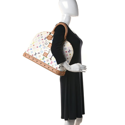 Louis Vuitton Monogram Multicolor Alma GM White 2 of 10