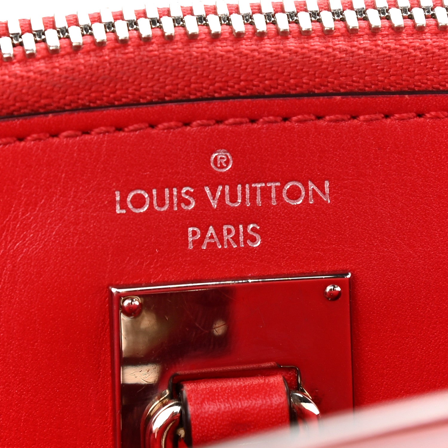 Louis Vuitton Taurillon City Steamer PM Rubis 9 of 9