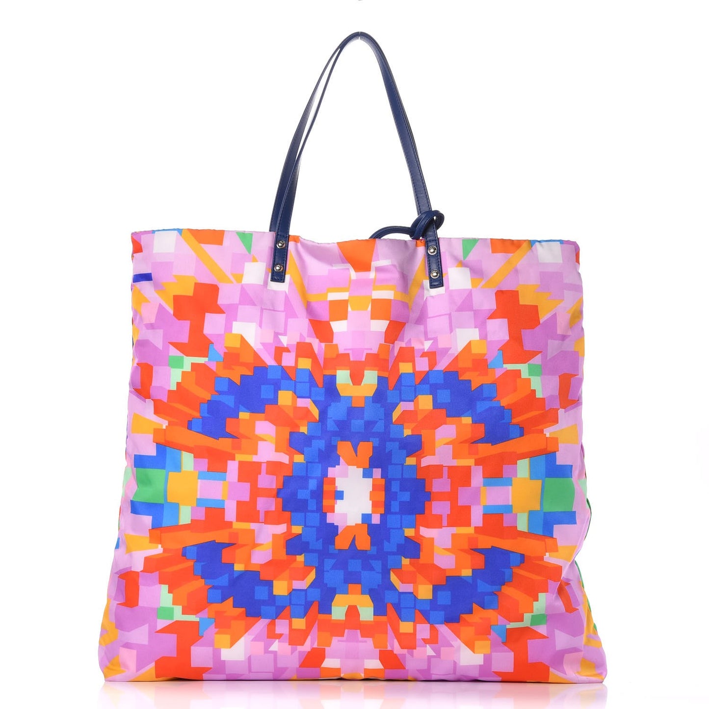 Nylon Printed CC Tote Multicolor