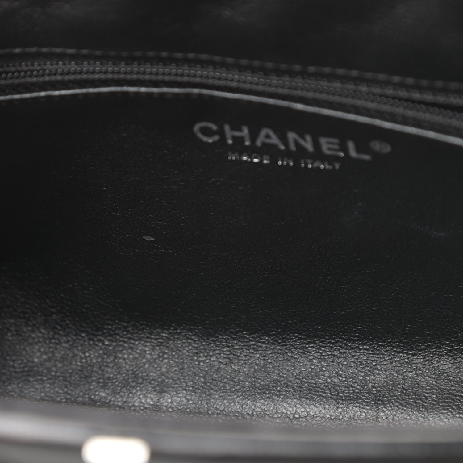 Chanel Lambskin Quilted Timeless Clutch Black 8 of 8