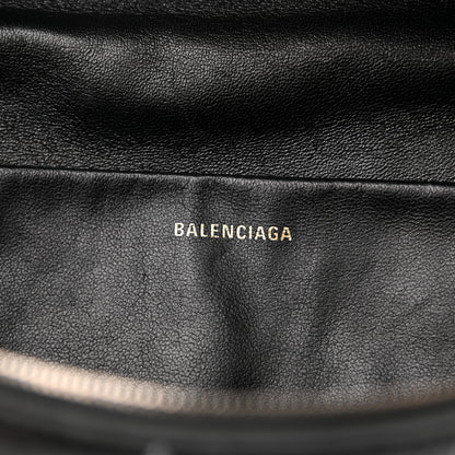 Balenciaga Agneau Arena Graffiti All Over XS Souvenir Belt Bag Black White 6 of 13