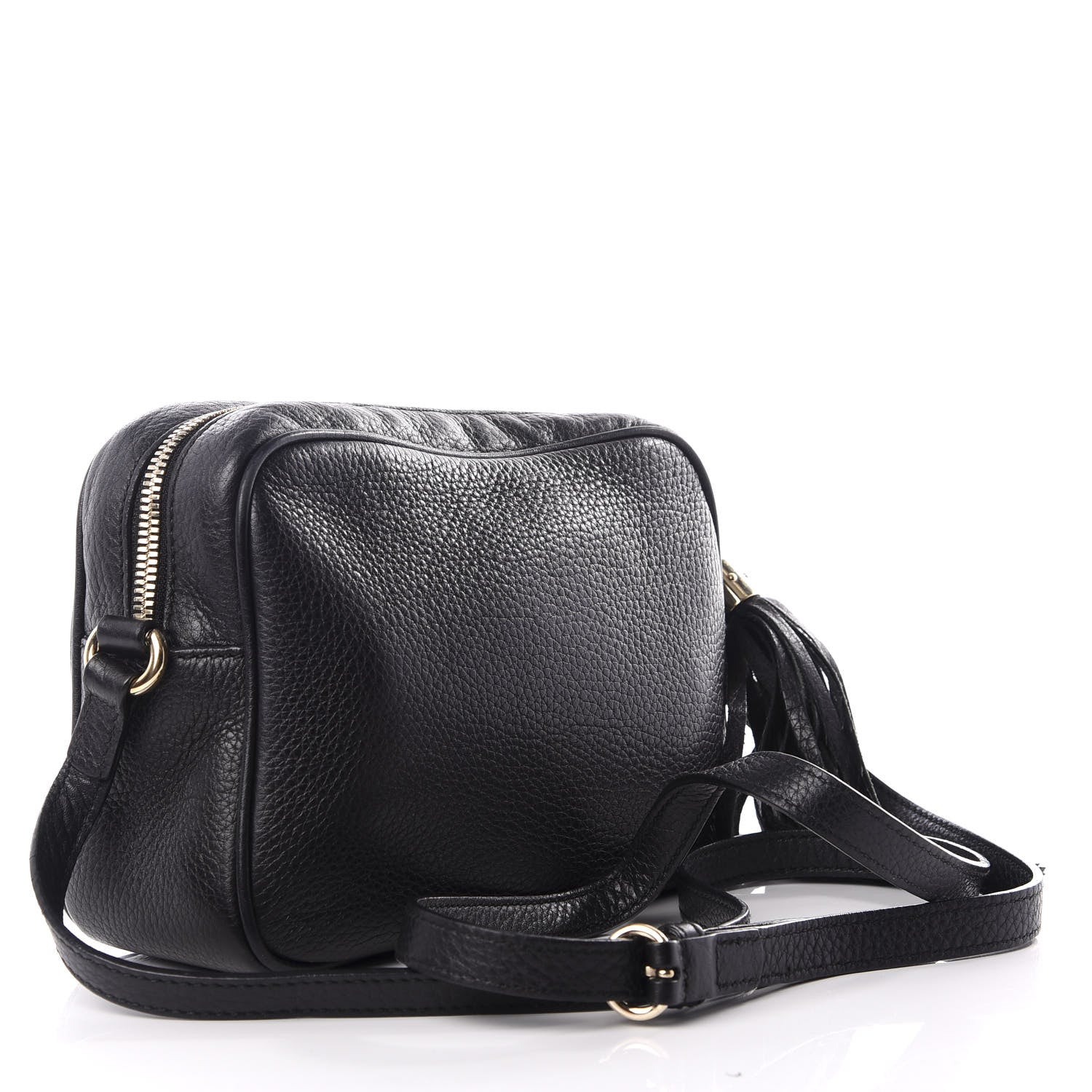 Gucci Pebbled Calfskin Small Soho Disco Bag Black 2 of 8