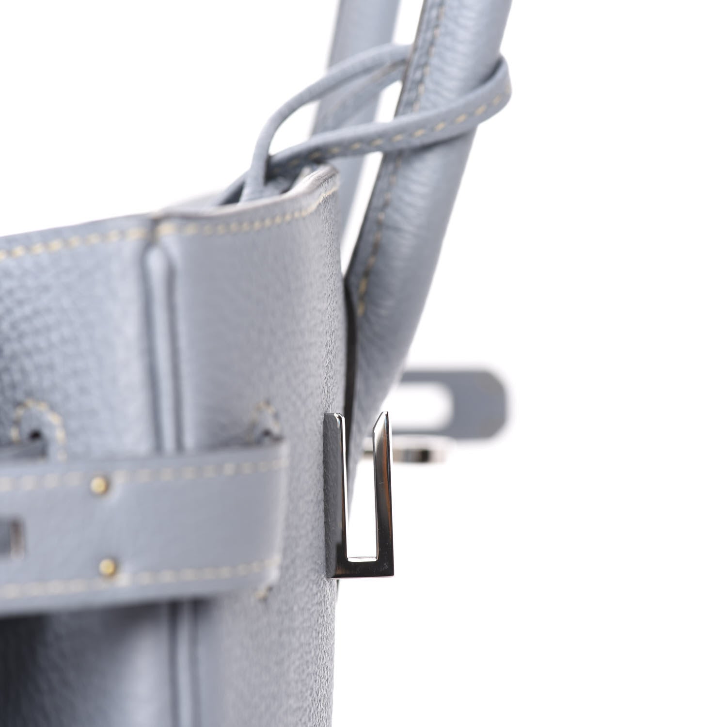 Hermes Togo Birkin 35 Bleu Lin 24 of 33