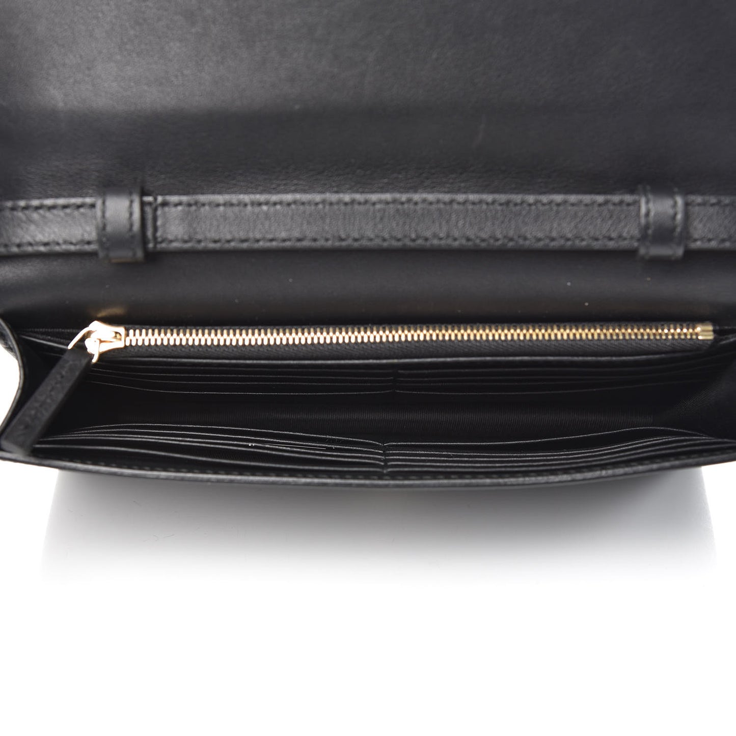 Calfskin Icon Wallet Black