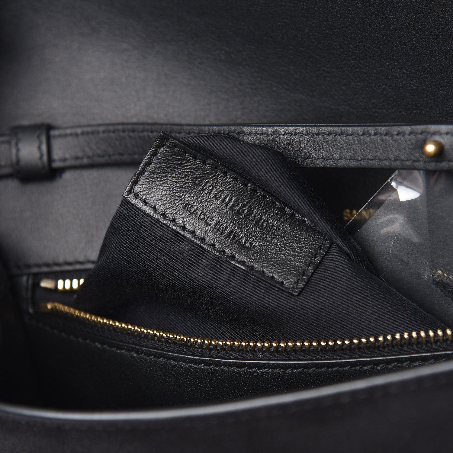 Saint Laurent Suede Calfskin Monogram Le Sept Chain Bag Black 7 of 10