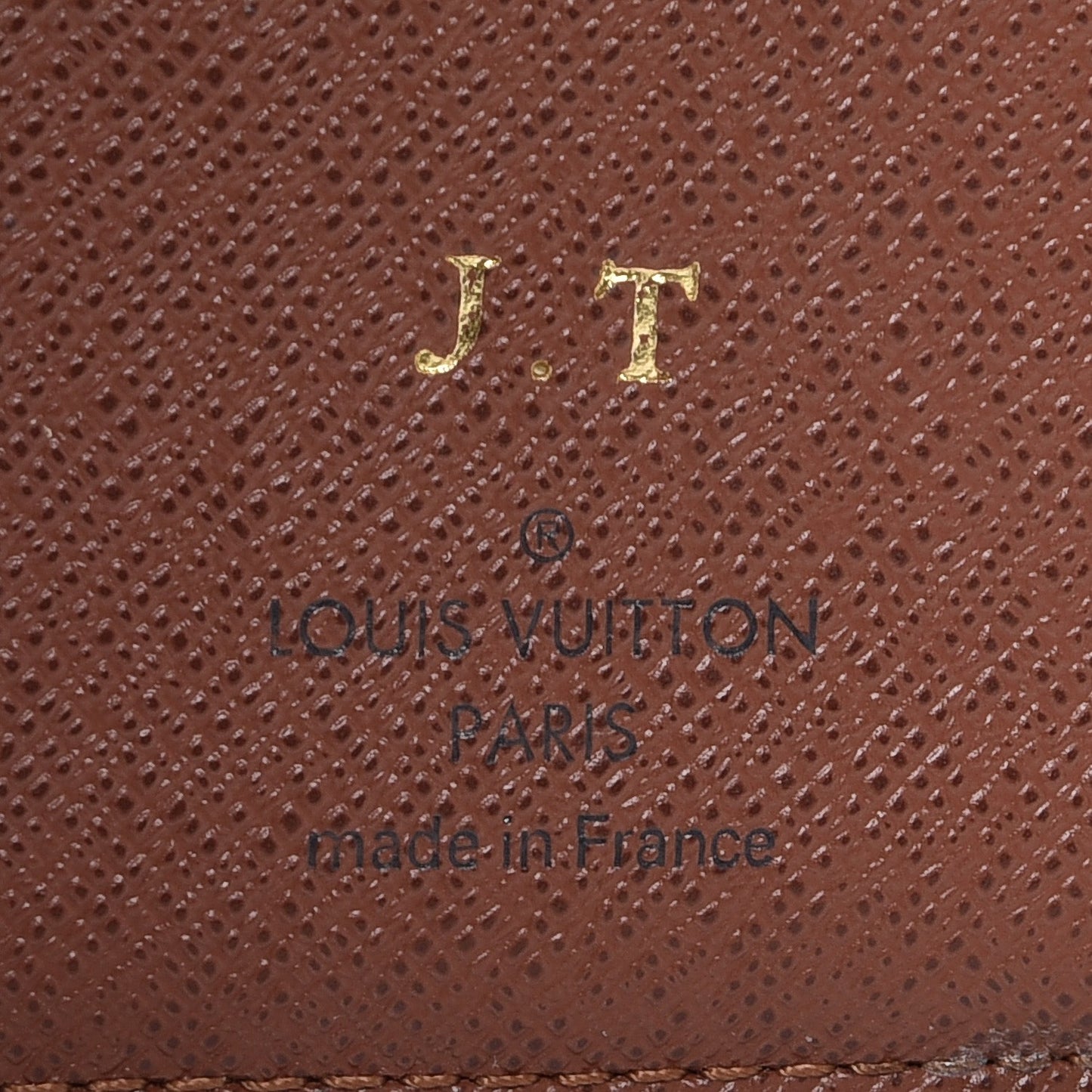 Monogram Porte Valeurs Checkbook Wallet
