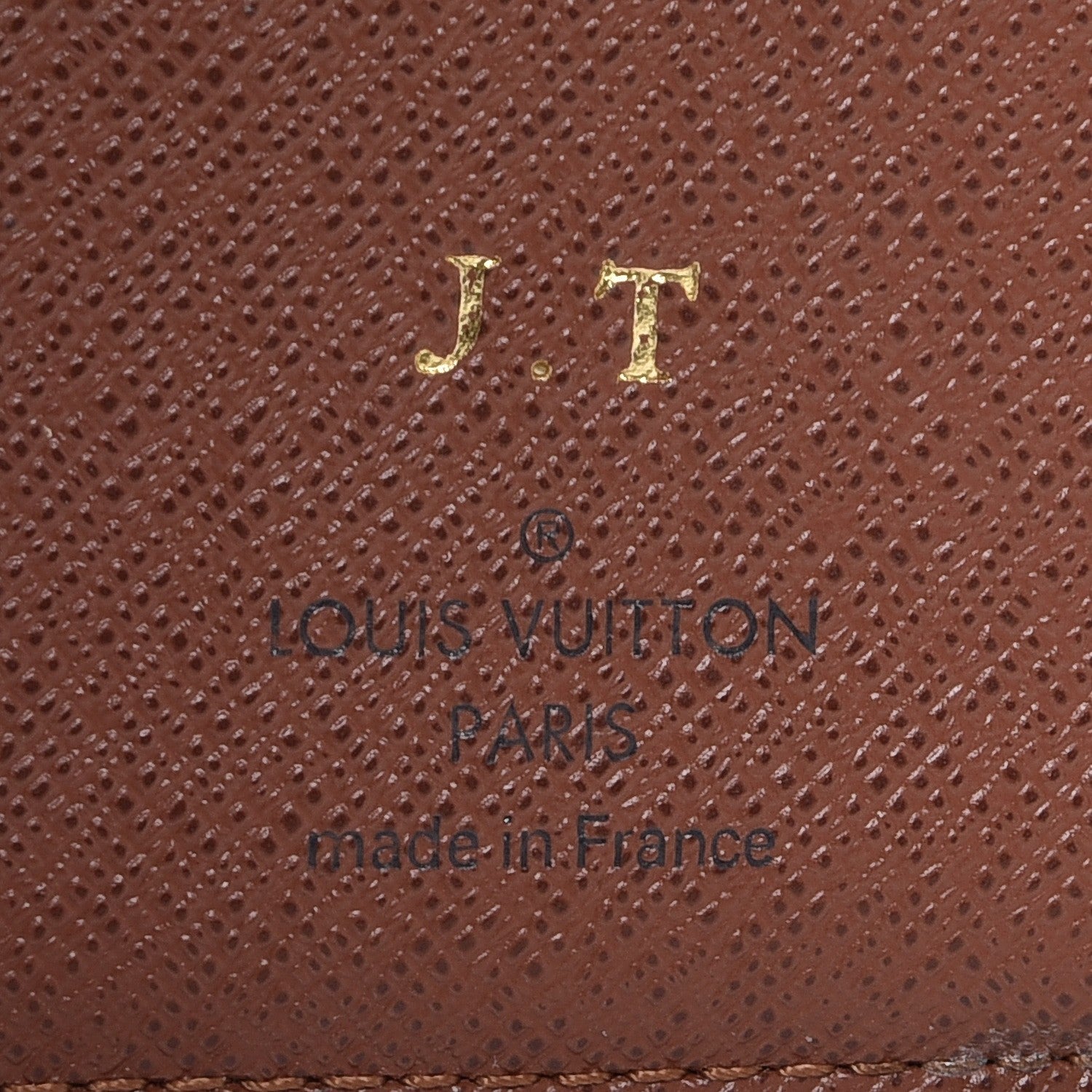Louis Vuitton Monogram Porte Valeurs Checkbook Wallet 6 of 8