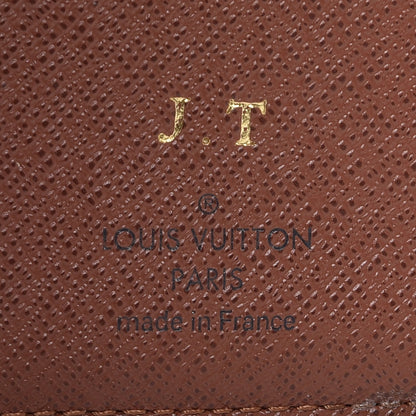 Louis Vuitton Monogram Porte Valeurs Checkbook Wallet 6 of 8