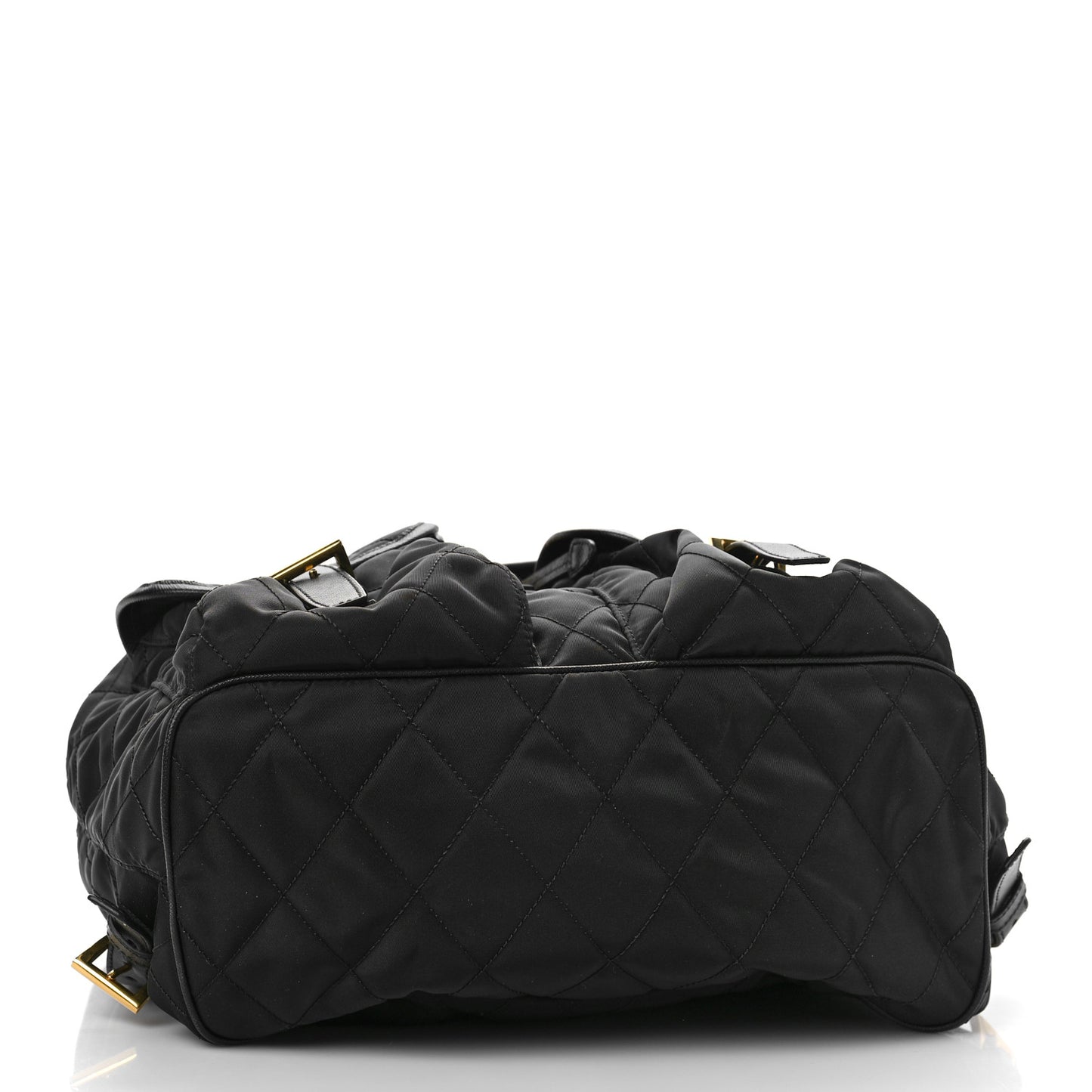Tessuto Saffiano Impuntu Backpack Black