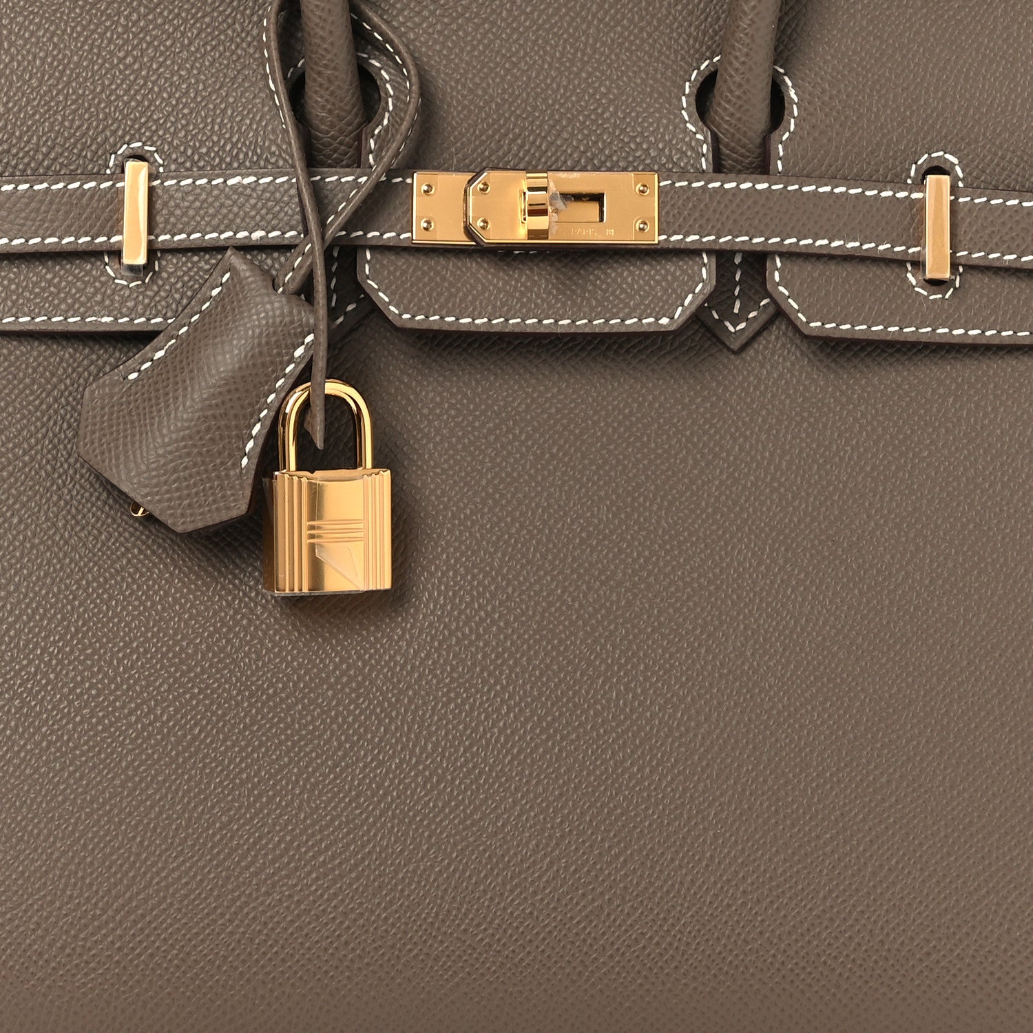 Hermes Epsom Birkin Sellier 25 Etoupe 8 of 14