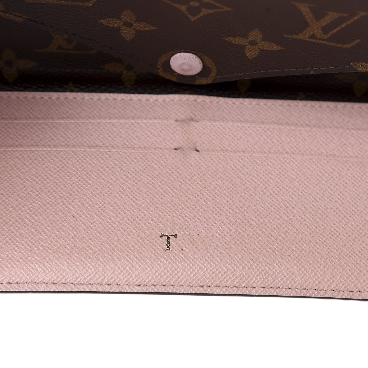 Louis Vuitton Monogram Josephine Wallet Rose Ballerine 7 of 8