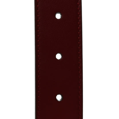 Gucci Plutone Calfskin Double G 30mm Belt 75 30 Red 5 of 6