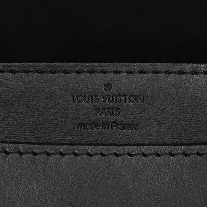 Louis Vuitton Calfskin Chain Louise GM Black 5 of 6