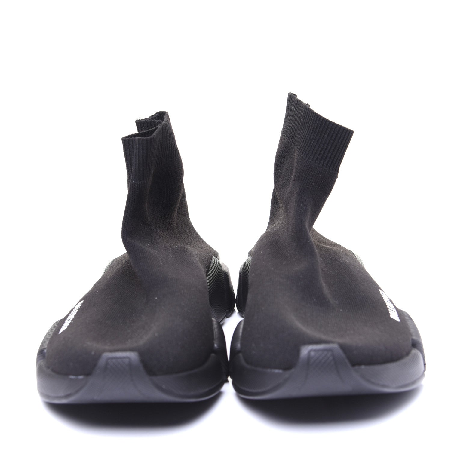Balenciaga Technical 3D Recycled Knit Mens Speed 2.0 Sneakers 42 Monocolor Black 6 of 11