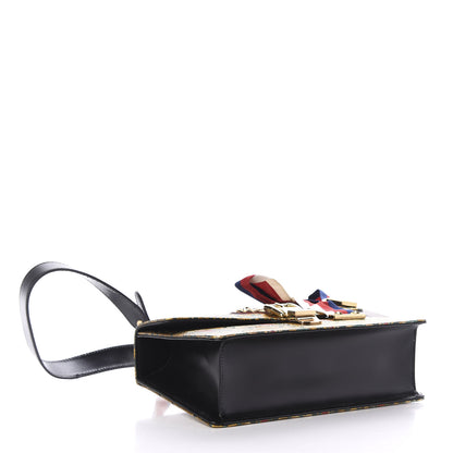 Gucci Iridescent Brocade Small Sylvie Shoulder Bag Gold 4 of 12