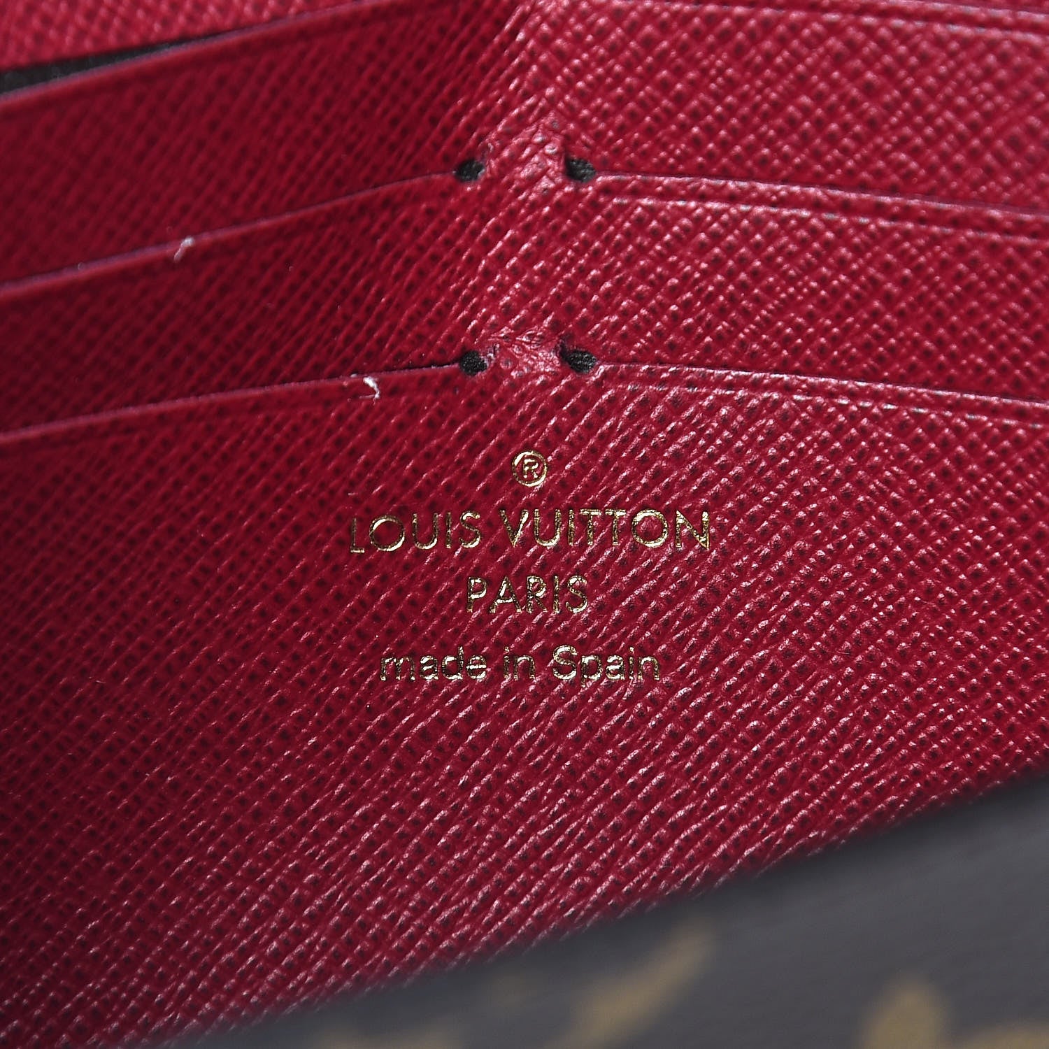 Louis Vuitton Monogram Jeanne Wallet Fuchsia 6 of 6