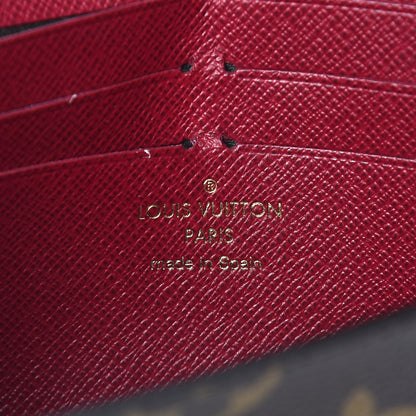 Louis Vuitton Monogram Jeanne Wallet Fuchsia 6 of 6