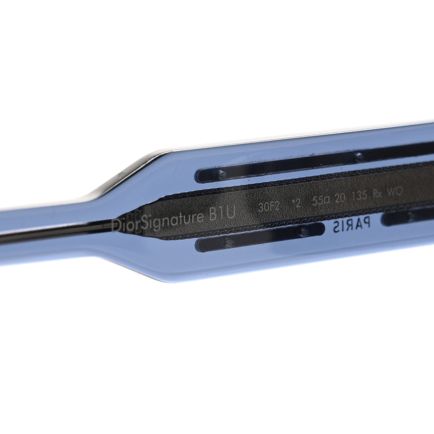 Acetate DiorSignature B1U Butterfly Sunglasses Blue
