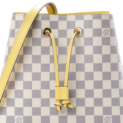 Louis Vuitton Damier Azur Neonoe MM Pineapple 9 of 11