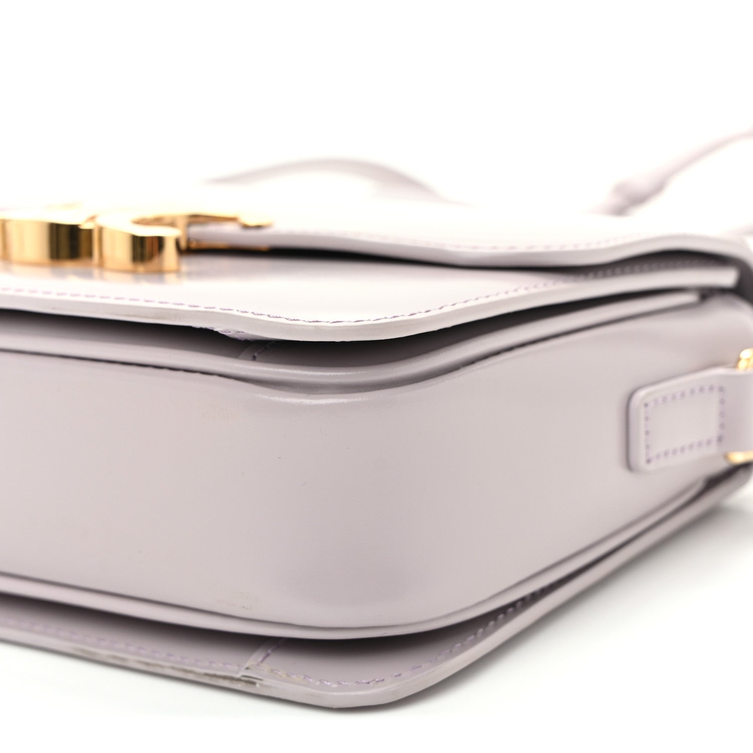 Celine Shiny Calfskin Teen Triomphe Light Lavender 10 of 13
