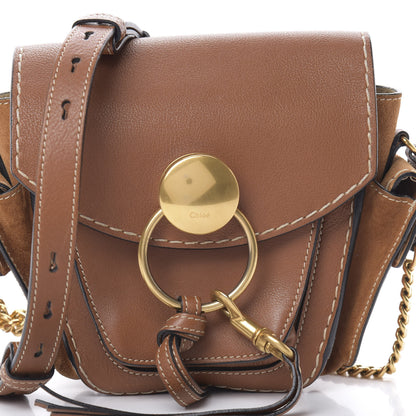 Chloe Calfskin Suede Small Jodie Camera Bag Caramel 8 of 10