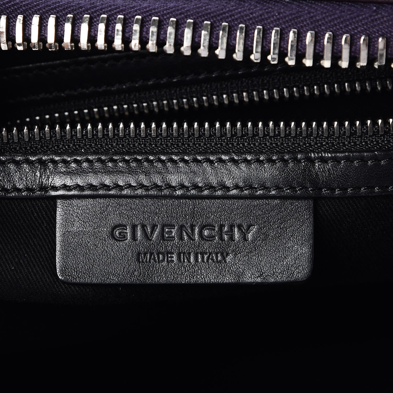 Givenchy Sugar Goatskin Medium Antigona Aubergine 6 of 7