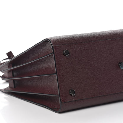 Saint Laurent Grained Calfskin Small Classic Sac De Jour Amaranto 9 of 11