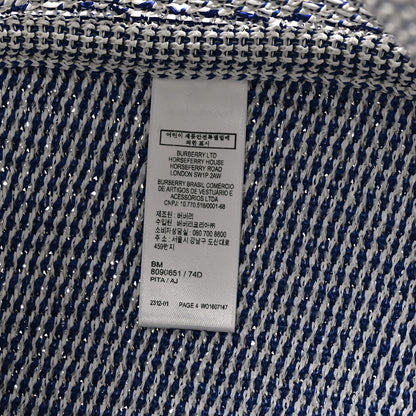 Burberry Viscose Small EKD Crochet Bag White 6 of 10