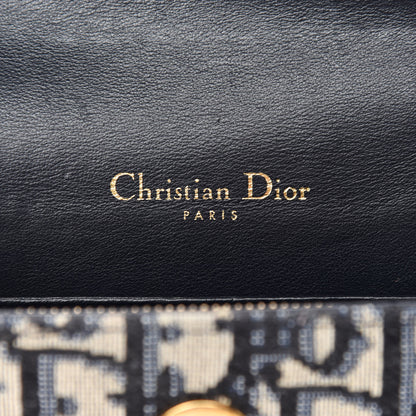 Christian Dior Oblique Saddle Belt Bag Blue 8 of 11