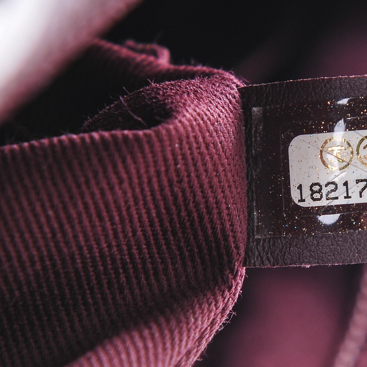 Chanel Crumpled Grained Calfskin Medium CC Crave Flap Bordeaux 7 of 7
