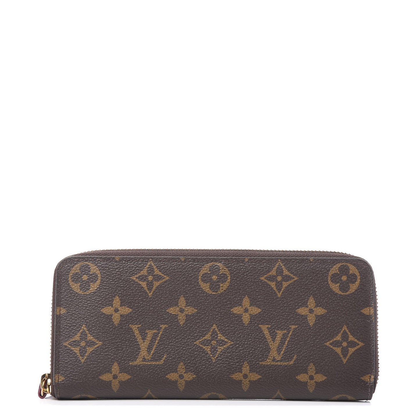 Monogram Clemence Wallet Fuchsia