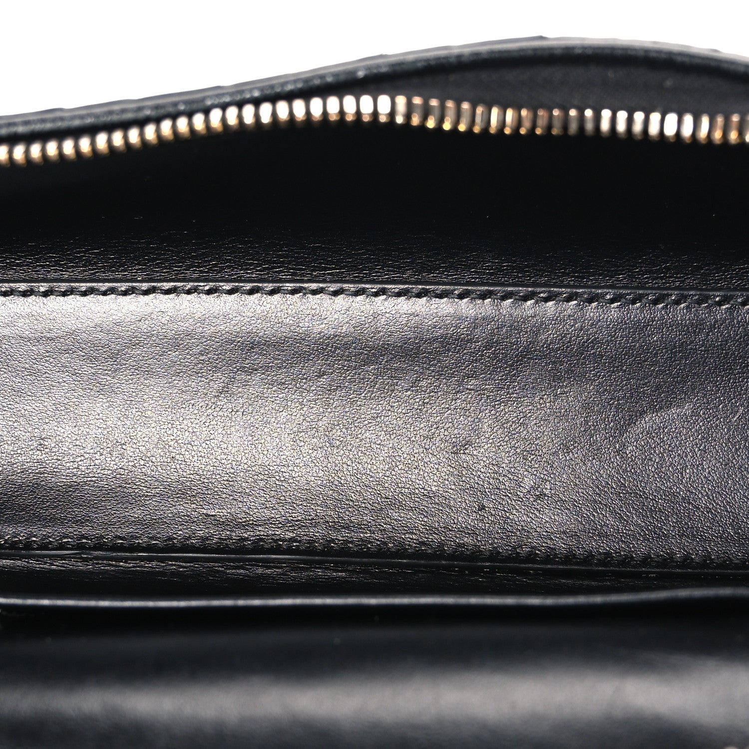 Bottega Veneta Calfskin Intrecciato Bang Bang Vanity Case Black 5 of 11