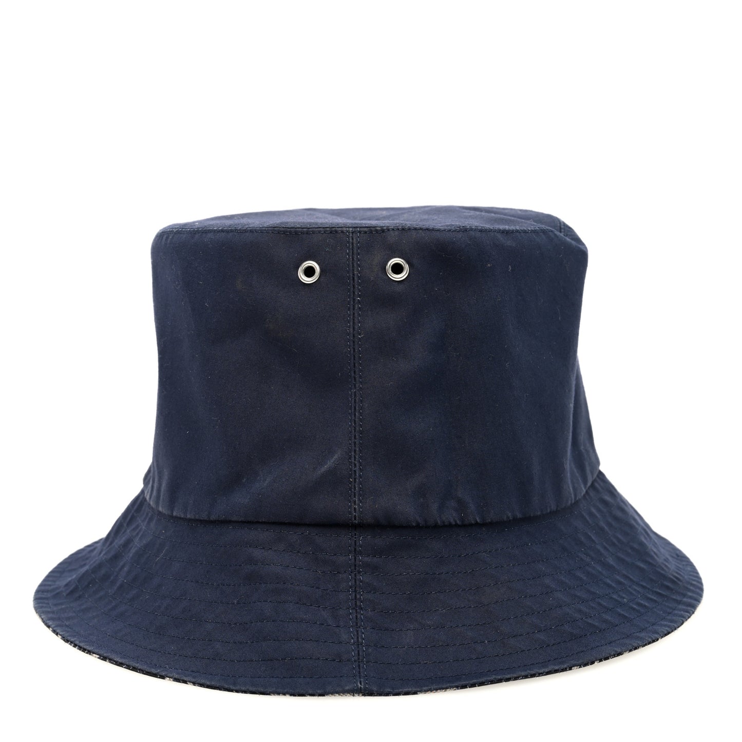 Oblique Reversible Teddy-D Brim Bucket Hat Blue